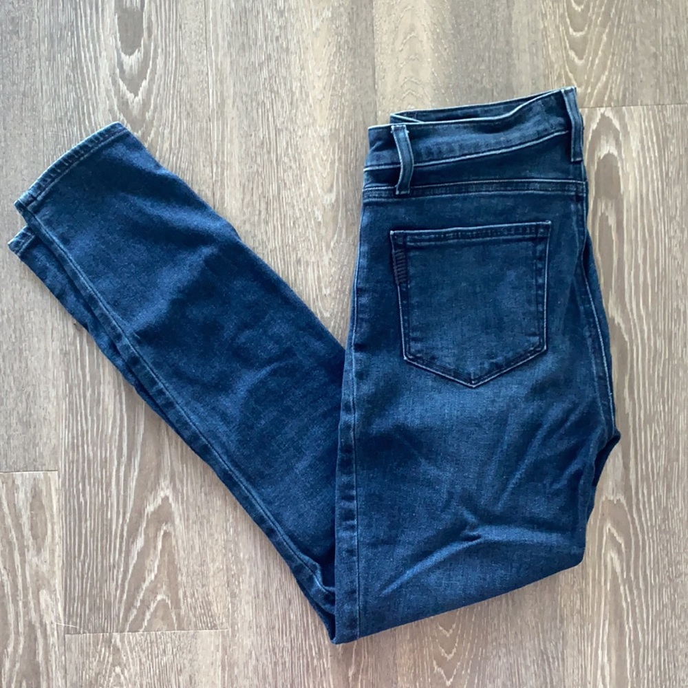 Paige Dark Wash Skinny Jeans